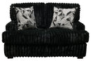 1139 Mondo Black Loveseat