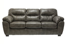 1602 Stationary Leather Sofa