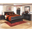  Size_Queen  -- Signature Design by Ashley Huey Vineyard Sleigh Bed IMAGE 2