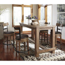  Signature Design by Ashley Pinnadel Counter Height Stool D542-124 IMAGE 3