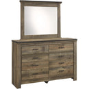  Signature Design by Ashley Trinell B446-26 Bedroom Mirror IMAGE 2