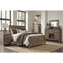  Size_Queen  -- Signature Design by Ashley Trinell Panel Bed IMAGE 2