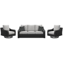  Signature Design by Ashley Beachcroft P792P8 3 pc Outdoor Seating Set IMAGE 1