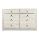  Signature Design by Ashley Willowton 6-Drawer Dresser B267-31 IMAGE 3