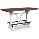  Signature Design by Ashley Valebeck D546D4 5 pc Counter Height Dining Set IMAGE 3