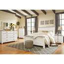  Size_Queen  -- Signature Design by Ashley Willowton Panel Bed IMAGE 6