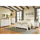  Size_Queen  -- Signature Design by Ashley Willowton Panel Bed IMAGE 7