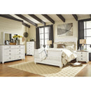  Size_Queen  -- Signature Design by Ashley Willowton Sleigh Bed IMAGE 5