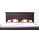  Mako Wood Furniture Decora Queen Panel Bed 600-Q/HB/FB/R/SLT IMAGE 4