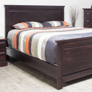  Mako Wood Furniture Decora King Panel Bed 600-K/HB/FB/R/SLT IMAGE 3