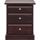  Mako Wood Furniture Decora 3-Drawer Nightstand 600-65 IMAGE 1