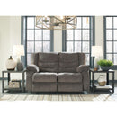  Signature Design by Ashley Tulen Reclining Fabric Loveseat 9860686 IMAGE 3