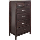  Mako Wood Furniture Tofino 6-Drawer Chest 5400-31 IMAGE 2