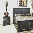  Mako Wood Furniture Symphony 3-Drawer Nightstand 2900-65-MERC-B IMAGE 1