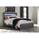  Size_Queen  -- Signature Design by Ashley Baystorm Panel Bed with Storage IMAGE 1