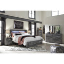  Size_King  -- Baystorm B221B12 King Panel Bed with 2 Storage Drawers IMAGE 8
