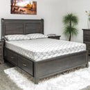  Mako Wood Furniture Porter Queen Panel Bed with Storage 5500-ST-Q-HB/FB/ST-DBL/QUEEN IMAGE 2