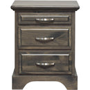  Mako Wood Furniture Porter 3-Drawer Nightstand 5500-65 IMAGE 1