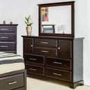  Mako Wood Furniture Sameena Dresser Mirror 4800-50 IMAGE 2