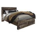  Size_Queen  -- Benchcraft Derekson Panel Bed with Storage IMAGE 1