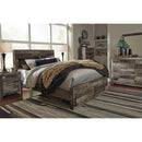  Size_Queen  -- Benchcraft Derekson Panel Bed with Storage IMAGE 7