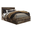 Size_Queen  -- Benchcraft Derekson Panel Bed with Storage IMAGE 1