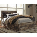  Size_Queen  -- Benchcraft Derekson Panel Bed with Storage IMAGE 2
