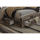  Size_Queen  -- Benchcraft Derekson Panel Bed with Storage IMAGE 4