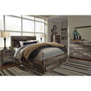  Size_Queen  -- Benchcraft Derekson Panel Bed with Storage IMAGE 7