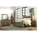  Size_Queen  -- Signature Design by Ashley Trinell Poster Bed IMAGE 3