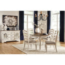  Signature Design by Ashley Oval Realyn Dining Table D743-35 IMAGE 9