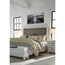  Size_California King --  Kanwyn B777 California King Upholstered Panel Storage Bed IMAGE 10