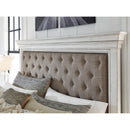  Size_California King --  Kanwyn B777 California King Upholstered Panel Storage Bed IMAGE 5