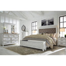  Size_California King --  Kanwyn B777 California King Upholstered Panel Storage Bed IMAGE 7