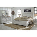  Size_King --  Kanwyn B777B9 King Panel Bed with Storage Bench IMAGE 7