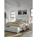  Size_California King --  Kanwyn B777B12 California King Panel Bed with Storage Bench IMAGE 11