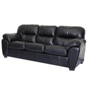  Minhas Furniture Stationary Leather Sofa AB1601-01 IMAGE 1