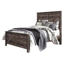  Size_Queen  -- Signature Design by Ashley Wynnlow Panel Bed IMAGE 1