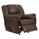  Manufacturer Color_Walnut  -- Signature Design by Ashley McGann Rocker Leather Look Recliner IMAGE 2