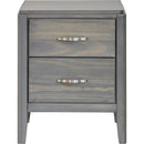  Mako Wood Furniture Sage 2-Drawer Nightstand 5300-60 IMAGE 1