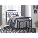  Size_Twin  -- Signature Design by Ashley Nashburg Metal Bed IMAGE 5