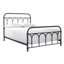  Size_Queen  -- Nashburg B280-681 Queen Metal Bed IMAGE 1