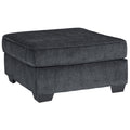  Manufacturer Color_Slate -- Signature Design by Ashley Altari Fabric Ottoman IMAGE 1