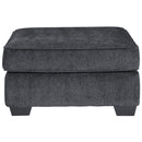  Manufacturer Color_Slate  -- Signature Design by Ashley Altari Fabric Ottoman IMAGE 2