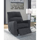  Manufacturer Color_Slate -- Signature Design by Ashley Altari Rocker Fabric Recliner IMAGE 7