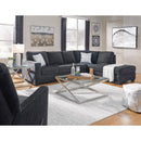  Manufacturer Color_Slate  -- Signature Design by Ashley Altari Fabric 2 pc Sectional IMAGE 10