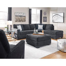  Manufacturer Color_Slate  -- Signature Design by Ashley Altari Fabric 2 pc Sectional IMAGE 11