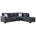  Manufacturer Color_Slate -- Signature Design by Ashley Altari Fabric 2 pc Sectional IMAGE 1