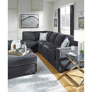  Manufacturer Color_Slate  -- Signature Design by Ashley Altari Fabric 2 pc Sectional IMAGE 5