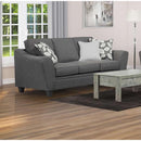  Minhas Furniture Stationary Fabric Sofa AB1010PS-01 IMAGE 1